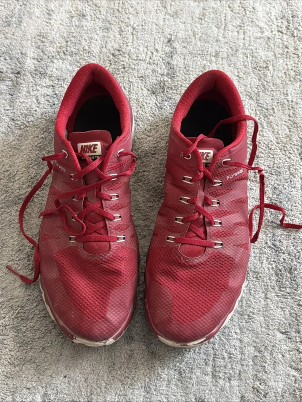 Nike Free 5.0 TR Flywire Red Men's size 13